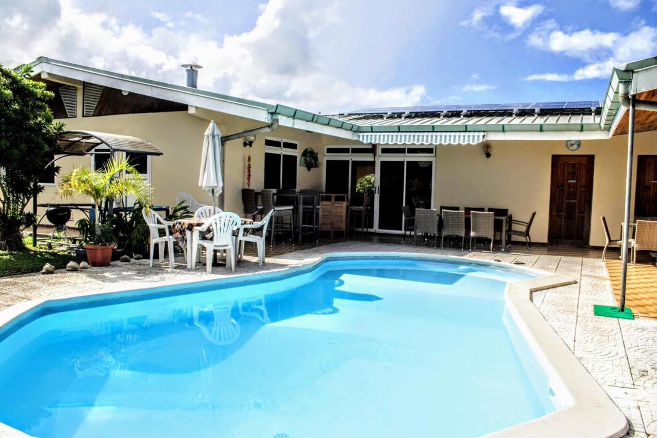 Tahiti - Sanny'S Place Family Room & Poo Punaauia  Eksteriør billede